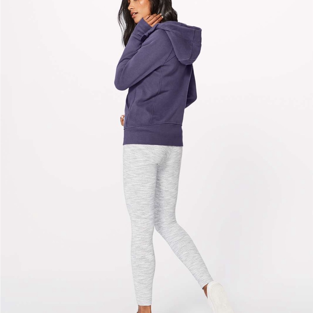 Lululemon Athletica Purple Zip-Up Hoodie